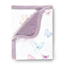 Oilo Baby Blanket, Luksus Blød Plush Bagside & 100% Tyrkisk Bomulds Jersey Print, 30" x 40"