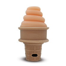 SweeTooth IJsco cone Vormige Baby Bijtring - Schattige Oranje