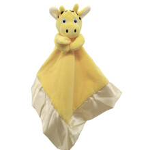 Yikes Twins Giraffe Kuscheldecke für Babys | Große 20" x 20" Kuscheldecke für Mädchen oder Jungen | Süße Giraffe Sicherheitsdecke