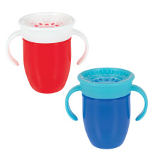 Nuby Wonder Cup - Spillproof Peutersippybekers - (2-pack) 5 oz - Van Alle Zijden Drinken - Lekvrij - Makkelijk Grip