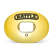 Battle Sports Chrome Oxygen Protector Bucal de Fútbol - Correa Convertible, Flujo de Aire Superior