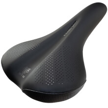 WTB Comfort Cykelsæde, Blød Polstring & Sporty Form, Ekstra Bred 174mm Profil, DNA Polstring & Mikrofiber Overflade