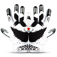 Guantes de Fútbol Repsters Jester 4.0 - Tallas Adulto y Juvenil (Blanco, Adulto - X Grande)