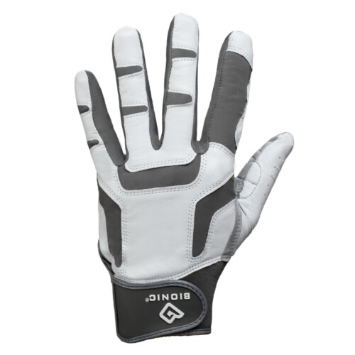 BIONIC Mens ReliefGrip 2.0 RH Golf Glove - Grey/Black - XL