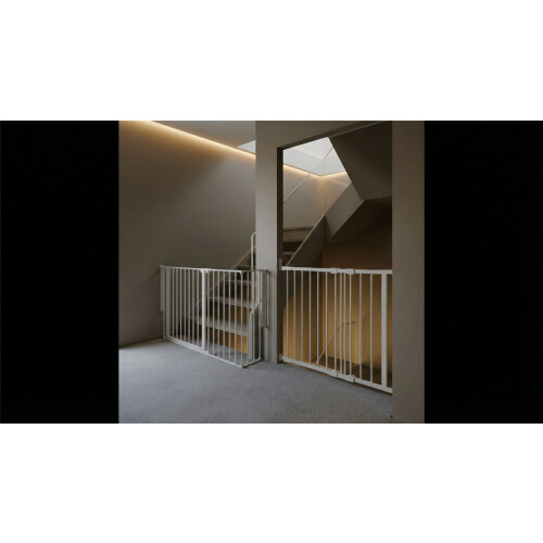 Safetots (White, Up to 279.5cm) Safetots Solution for Up and Down Staircases