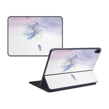 MightySkins Carbon Fiber Skin til Apple iPad Pro Smart Keyboard 12.9" (2018) - Long Way to Fuji - Beskyttende