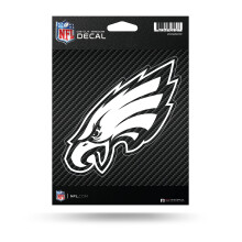 Rico Industries NFL Philadelphia Eagles Carbon Fiber 5" x 7" Vinyl Aufkleber - Auto/Lkw/Zuhause