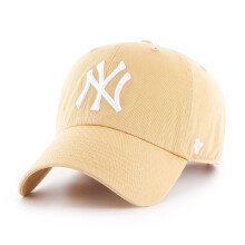 '47 Brand MLB NY Yankees Clean Up Cap - Licht Tan