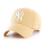 '47 Brand MLB NY Yankees Clean Up Cap - Lys Tan 1