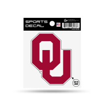Rico Industries NCAA Oklahoma Sooners Primære Logo 4x4 Klistermærke