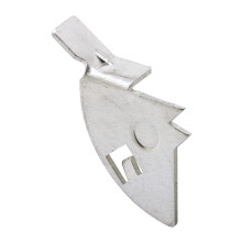 Prime-Line PL 14672 Knaplåse Højre Hånd, Mill (25 Pakke)