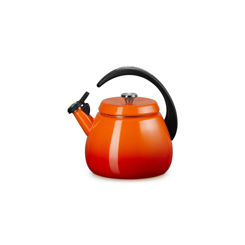 Le Creuset Enamel On Steel Cloche Kettle, 2.2 Qt., Flame