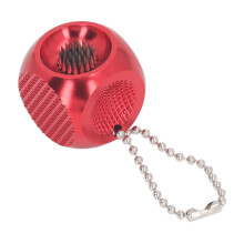 Billiards Pool Cue Tip Repair Tool Aluminum Alloy Red 40g