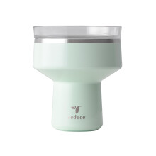 REDUCE Saltini 450 ml Tasse à Cocktail - Tasse Isolante avec Couvercle - Garde les Boissons Froides 10 Heures