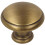 Cosmas 10 Pack 5422BAB Børstet Antik Messing Skabsknob 1
