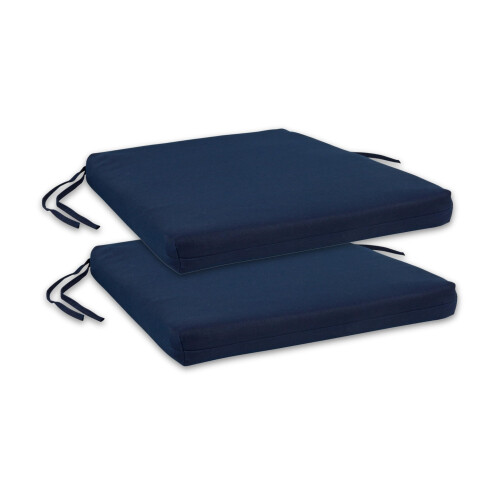 Cuscini per Sedia a Dondolo Resistenti alle Intemperie, 22"x20", Set di 2