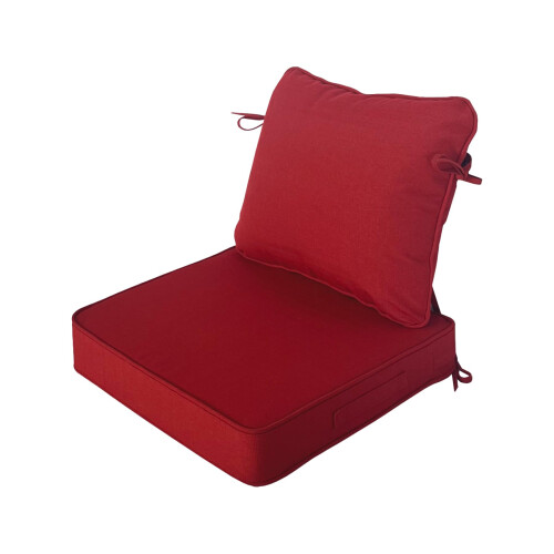 Goodgoods Cuscino Esterno 19"x19" Set di 1 Resistente all'Acqua e Macchie