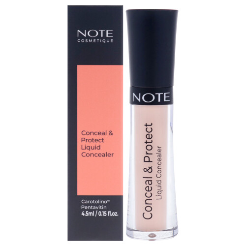 Conceal and Protect Liquid Concealer 04 Porcelain von Note – 4,4 g