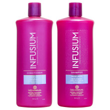 Infusium Feuchtigkeitsspendendes und Pflegendes Shampoo & Conditioner – 2-teilig, 1 Liter