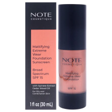 NOTE Mattifying Extreme Wear Foundation SPF 15 - Full Coverage for Oily Skin - 110 Smoke - 1 oz
