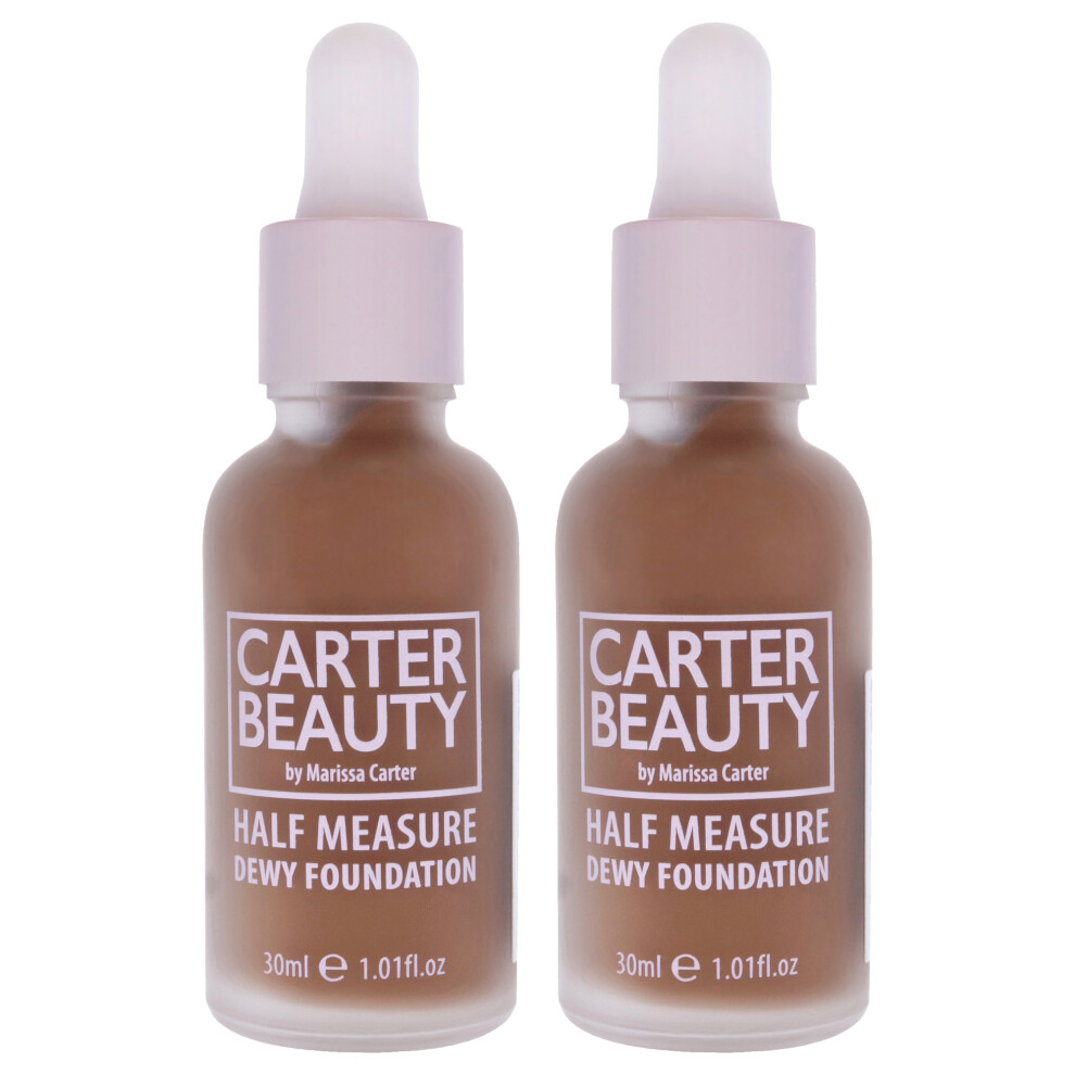 Carter Beauty Light Half Measure Dewy Foundation Vanilla Fudge 2 Pc