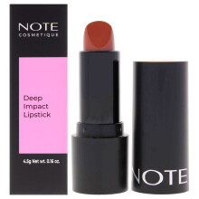 NOTE Cosmetique Deep Impact Lipstick - Rika Pigment Hög Täckning Läppstift för Kvinnor - 07 Varm Choklad - 0,16 oz