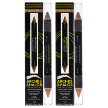 Arches & Halos Augenbrauen-Highlighter-Stift Golden - 0,176 oz (2 Stück)