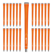Karma Neion II Orange Golfgriffe fόr Herren, 25-teiliges Golfschlδgergriff-Set, Standardgrφίe
