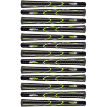 JumboMax Pack mit 13 Tour Series Golfgriffen - Schwarz mit Limettengrünem Rand X-Large/XL (+ 3/8")