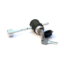 MaxxHaul 50186 Trailer Tongue Coupler Lock Adjustable Trailer Tongue Pin 1/4" Diameter, Fits 1" to 3" Latch-Type Coupler for Trailer, RV, Truck, Towin