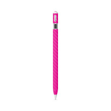 Carbon Fiber Compatibile con Apple Pencil (USB-C) - Rosa Fucsia - Pellicola Protettiva in Vinile 3M