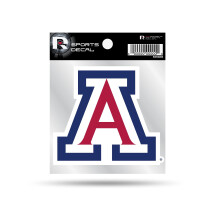 Rico Industries NCAA Arizona Wildcats Calcomanía Pequeña 4"x4"