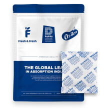 Dry & Dry 100 Gram [20 Pakker] Silica Gel Pakker Desiccants, Genopladelige Silica Gel Pakker