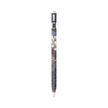 Adesivo Glitter Lucido Compatibile con Apple Pencil (USB-C) - Midnight Blossom - 3M Vinyl