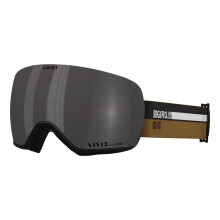Masque de ski Giro Article - Masque de snowboard pour homme - Bandeau couleur sable avec verres fumιs/infrarouges vifs