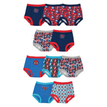 Pantaloni per Allenamento al Vasino Spiderman per Bambini, Grafico di Successo & Adesivi, Iron Man, Hulk e Altri, 10-Pack, 18M