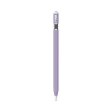 Compatible with Apple Pencil (USB-C) - Solid Lavender - Premium 3M Vinyl Protective Wrap Decal Cover - Easy to Apply | Crafted in The USA by MightySki