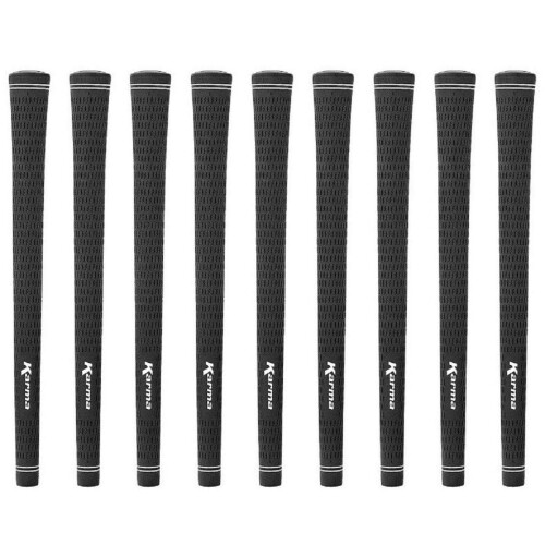 Karma Velour Black Junior Golfgriffe (9er-Pack)