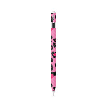 Fodera in Fibra di Carbonio Compatibile con Apple Pencil (USB-C) - Leopardo Rosa