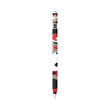 Kompatibel mit Apple Pencil (USB-C) - Roter Camouflage - Premium 3M Vinyl Schutzfolie - Einfach anzubringen | Hergestellt in den USA von MightySkins