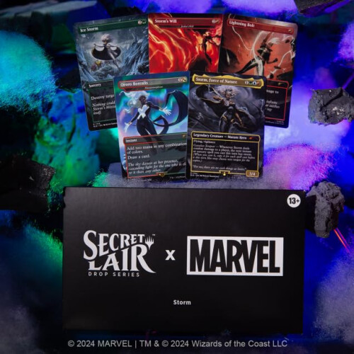 Magic: The Gathering Secret Lair x Marvel's Storm - Ιdition Rainbow Foil