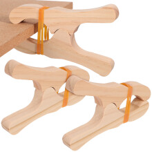 3Stk Holz Wäscheklammern Für Kleidung, Decken, Tücher, Beutel