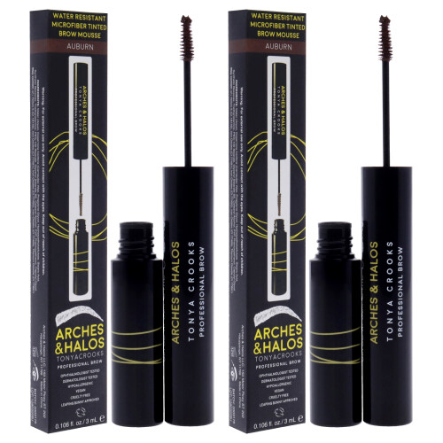 Arches & Halos Microfiber Tinted Brow Mousse - Auburn, 2 Stück 2
