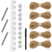 1Set Kunststoff Faltenrollo Reparaturset Braun Wohnmobil Zubehör
