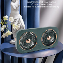 20W Solar Dual Exhaust Fan 5V Portable