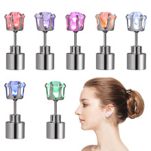 7 Teile Leuchtende Stecker Ohrringe Für Frauen Licht Up Led Stecker