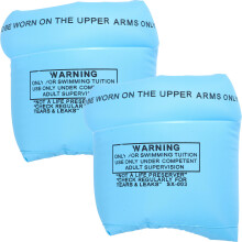 1Paar Blaue PVC Schwimmarmbänder Erwachsene Aufblasbare Pool Floaties