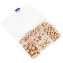 Unieke Thumbtacks Hout Kunststof Metaal Met Opbergdoos Multi