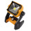 Portable LED Flood Light With Hook Design Rechargeable Work Light Energy Efficient LED Durable Outdoor Lighting Rotatable Lamp Head Multi Functional 6