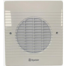 Xpelair Xpelair Wx6ec 071330 White Flush Wall Mounting Commercial Axial Fan 150Mm